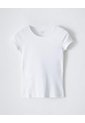 Camiseta Slim Algodón Blanca Mujer Blanco de Gef