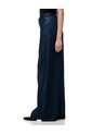 Jean Wide Leg Tiro Medio índigo Oscuro Mujer Azul de Gef