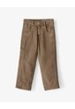 Pantalón Regular Drill Denim Habano Niño Azul de Gef