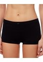 Panty Cachetero Seamless Tiro Medio Negro Mujer Negro de Gef