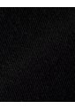Camiseta Crop Slim Algodón Negra Mujer Negro de Gef