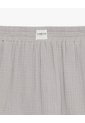 Short Relax Tiro Alto Texturizado Taupe Mujer Marron Claro de Gef