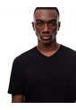 Camiseta Relax Algodón Negra Hombre Negro de Gef