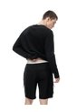 Bermuda Cargo Regular Negra Hombre Negro de Gef
