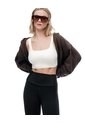Legging Deportivo Secado Rápido Negro Mujer Negro de Gef