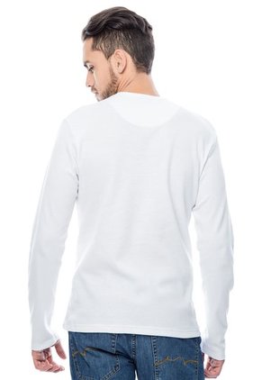 Camiseta Manga Larga gef Blanco