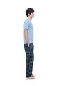 Camiseta + Pantalón De Pijama Algodón Azul Hombre Azul de Gef