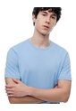 Camiseta + Pantalón De Pijama Algodón Azul Hombre Azul de Gef