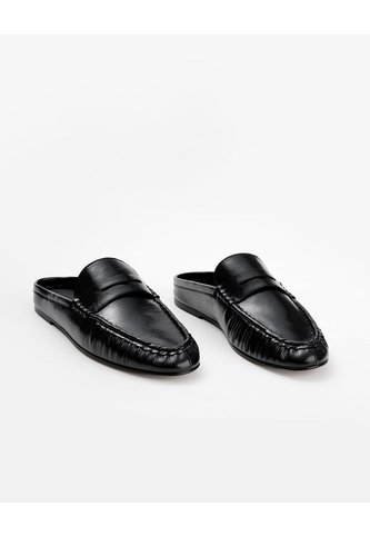 Zapatos Loafer Negro Mujer Negro Gef