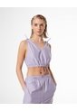 Crop Top Lila Mujer Lila de Gef