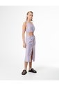 Crop Top Lila Mujer Lila de Gef