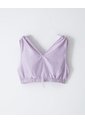 Crop Top Lila Mujer Lila de Gef