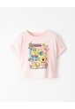 Camiseta Regular Bob Esponja Rosa Niña Rosa de Gef