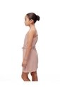 Vestido Corto Rosado Niña Rosa de Gef