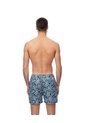 Pantaloneta De Baño Estampada Hombre Azul de Gef