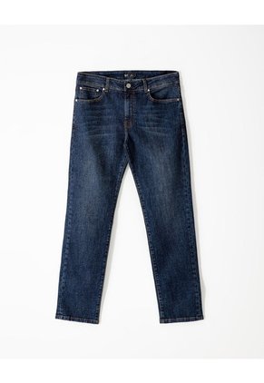 Jean Straight índigo Oscuro Hombre Azul