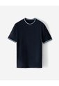Camiseta Regular Manga Corta Azul Hombre Azul de Gef