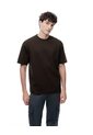 Camiseta Manga Corta Oversize Algodón Café Hombre Cafe de Gef