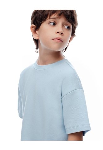 Camiseta Regular Algodón Azul Niño Azul Gef