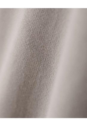 Buzo Relax Tipo Hoddie Algodón Taupe Hombre Marron