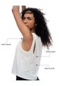 Camiseta Regular Blanca Mujer Blanco de Gef