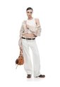 Camiseta Slim Blanca Mujer Blanco de Gef