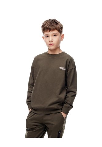 Buzo Regular Verde Estampado Niño Verde Gef