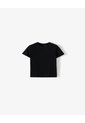 Camiseta Manga Corta Regular Negra Mujer Negro de Gef
