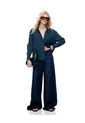 Camisa Regular Azul Mujer Azul de Gef