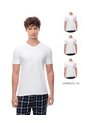 Camiseta Slim Algodón Jersey X3unds Blanca Hombre Blanco de Gef