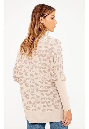 Cárdigan Beige-Café Gef Juli