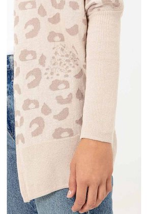 Cárdigan Beige-Café Gef Juli