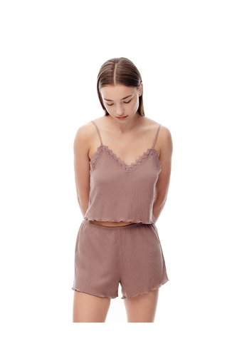 Short De Pijama Café Mujer Cafe Gef