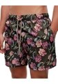 Pantaloneta De Baño Estampada Hombre Verde de Gef