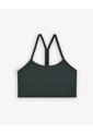 Top Deportivo Soporte Medio Seamless Verde Mujer Verde de Gef