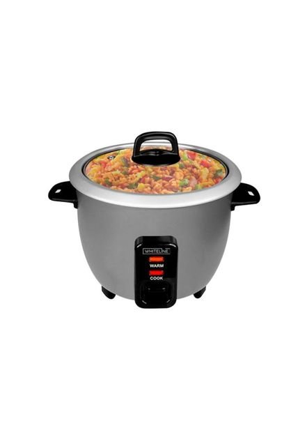 Olla Arrocera 1.2 Litros Tapa Vidrio Whiteline