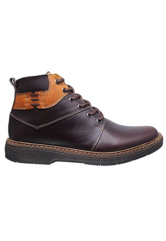 Botín Cuero De Amarrar Para Hombre Generic