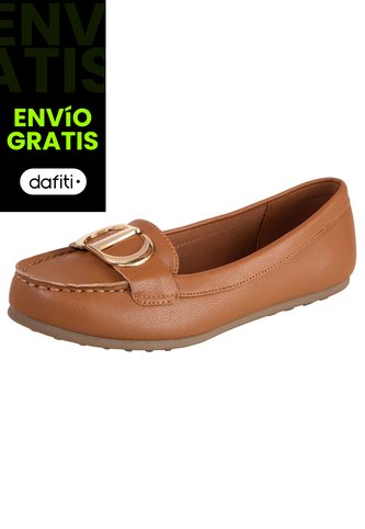 Zapatos Casuales Febee Tipo Mocasín Para Mujer Conac Comfort Plus 200646 Generic