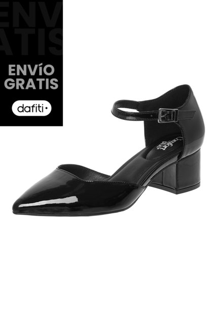 Zapatos De Vestir Moira Para Mujer Negro Comfort Plus 201583