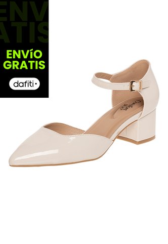 Zapatos De Vestir Moira Para Mujer Beige Comfort Plus 201584 Generic