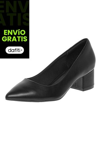 Zapatos Vestir Mina Para Mujer Negro Comfort Plus 201585 Generic