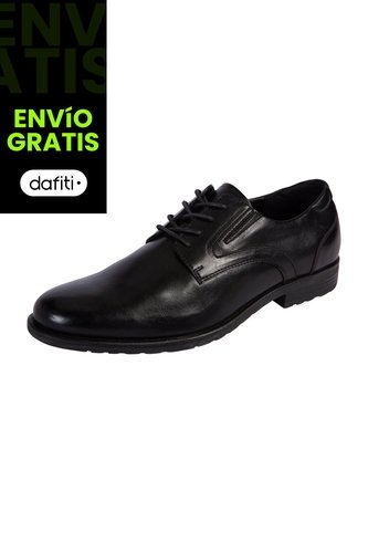 Zapatos De Vestir Invidia Para Hombre Negro Comfort Plus 201392 Generic