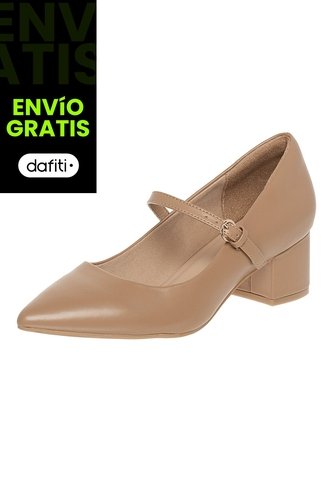 Zapatos De Vestir Missy Para Mujer Bronceado Comfort Plus 201626 Generic