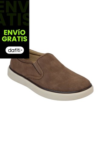 Zapatos Casuales Tipo Mocasín Para Hombre Bronceado Comfort Plus 201058 Generic