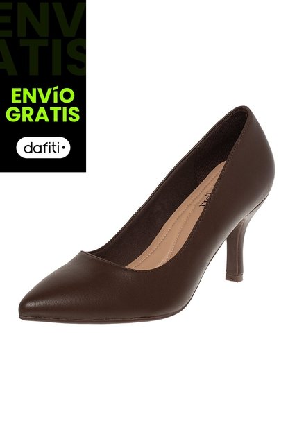 Zapatos De Vestir Janine Para Mujer Café Comfort Plus 201025 Payless