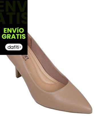 Zapatos De Vestir Janine Para Mujer Beige Comfort Plus 201024 Payless Generic