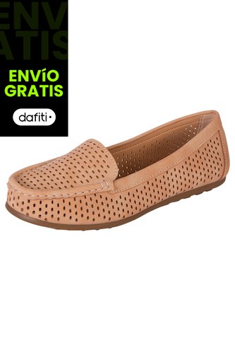 Zapatos Casuales Freya Tipo Mocasín Para Mujer Bronceado Comfort Plus 200834 Payless Generic