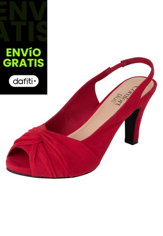 Sandalias De Vestir Nora Para Mujer Rojo Comfort Plus 199889 Payless Generic
