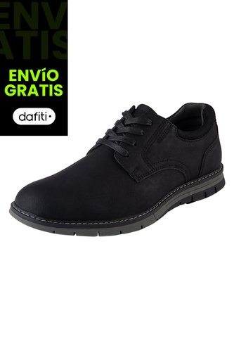 Zapatos Casuales Fortis Tipo Oxford Para Hombre Negro Comfort Plus 199856 Payless Generic
