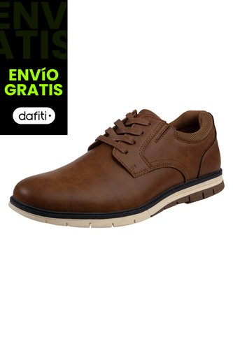 Zapatos Casuales Fortis Tipo Oxford Para Hombre Cogñac Comfort Plus 198817 Payless Generic
